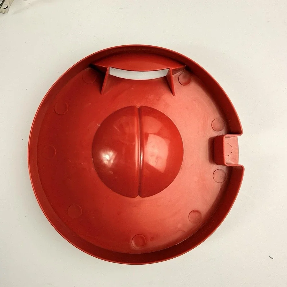 Vintage Mr. Coffee The Iced Tea Pot Maker Model TM1 White Red 2 Quart Pitcher
